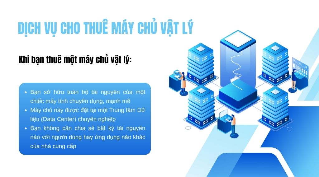 Dịch vụ cho thuê máy chủ vật lý