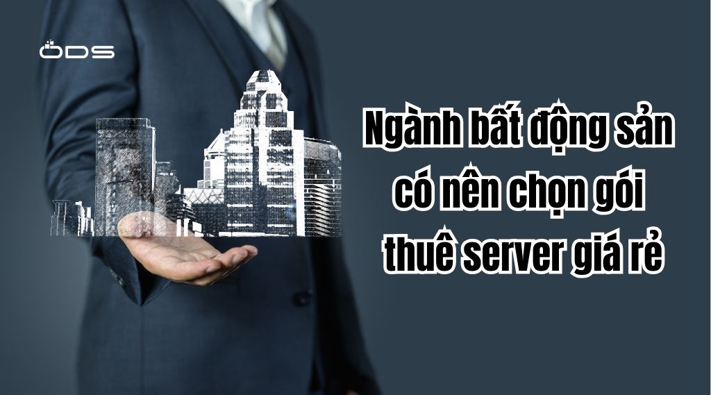 Ngành bất động sản có nên chọn gói thuê server giá rẻ