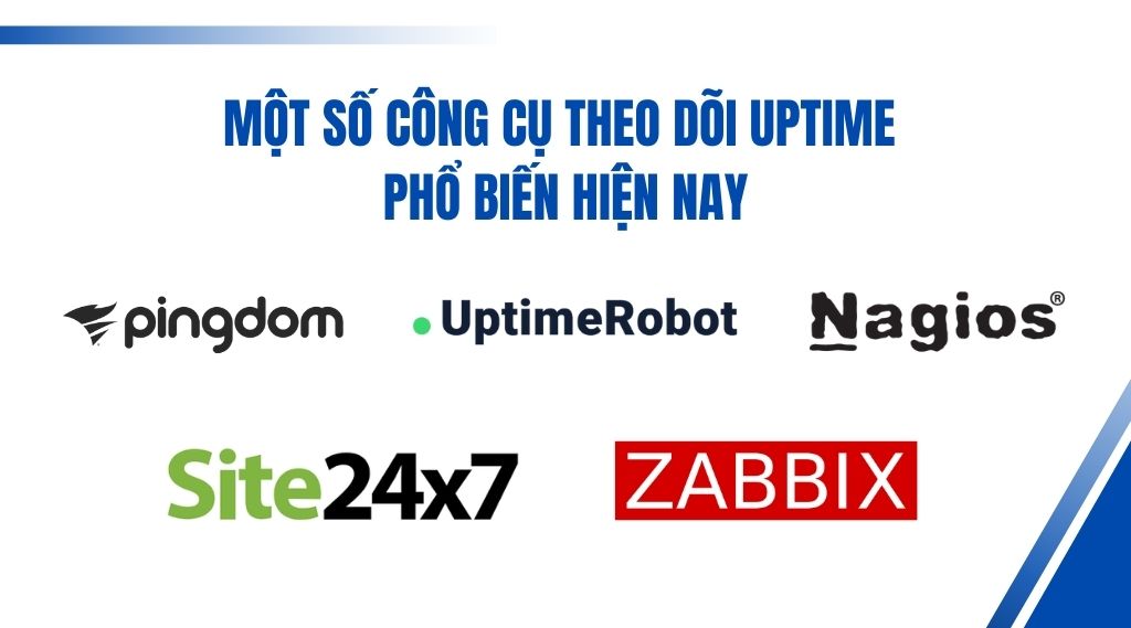 Một số công cụ theo dõi uptime phổ biến hiện nay