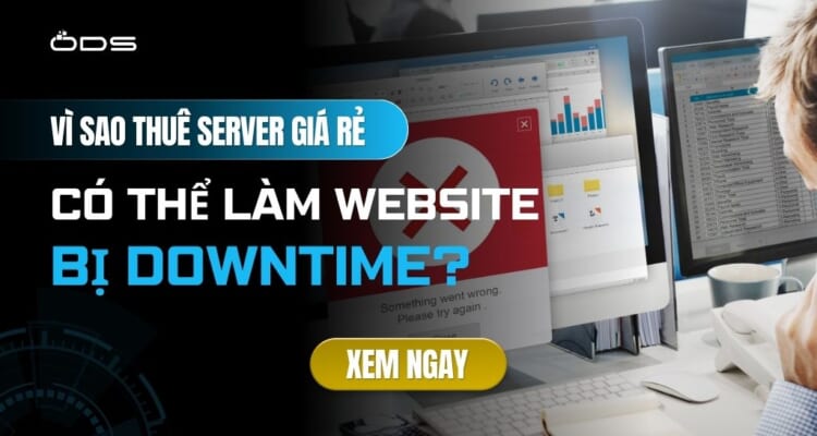 Vì sao thuê server giá rẻ có thể làm website bị downtime